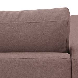 Sofa Portobello (3-Sitzer) Webstoff Webstoff Milan: Grau-Braun - Eckig