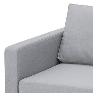 Sofa Portobello (3-Sitzer) Webstoff Webstoff Milan: Hellgrau - Kufen