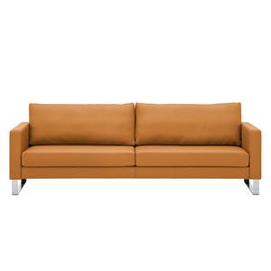 Sofa Portobello (3-Sitzer) Echtleder Echtleder Gad: Cognac I - Kufen