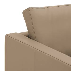 Sofa Portobello (3-Sitzer) Echtleder Echtleder Gad: Taupe - Kufen