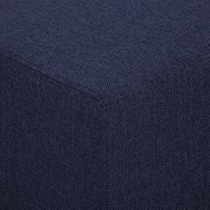 Canapé Seed (3 places) Tissu Tissu Milan : Bleu foncé