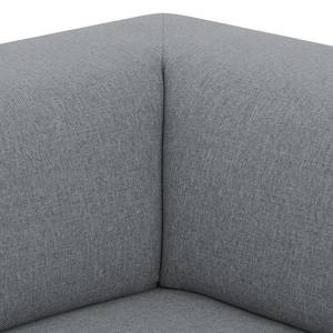 Sofa Seed (3-Sitzer) Webstoff Stoff Selva: Grau