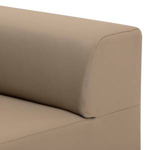 Sofa Seed (3-Sitzer) Echtleder Echtleder Gad: Taupe