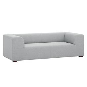 Sofa Seed (3-Sitzer) Webstoff Stoff Selva: Silbergrau