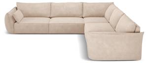 Ecksofa KAELLE 7 Sitzplätze Beige