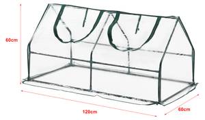 Châssis de jardin Laubach Matière plastique - 120 x 60 x 60 cm