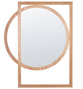 Miroir LAURON Marron - Bois manufacturé - 56 x 71 x 2 cm