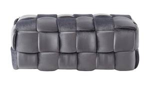 Banc FABERO Gris - Textile - 44 x 45 x 112 cm