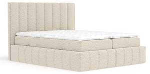 Boxspringbett Moretti Beige - Breite: 180 cm