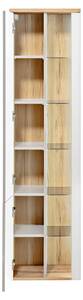 Armoire haute BAHAMA HC45 2D Blanc