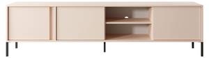 Tv lowboard DAST RTV203 3D Beige - Holzwerkstoff - Kunststoff - 203 x 54 x 40 cm