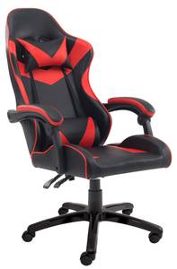Gaming-Chair Rot - Kunstleder - 62 x 128 x 71 cm