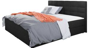 Boxspringbett Fado I Schwarz - Breite: 145 cm