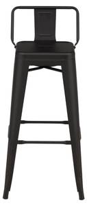 Tabouret de bar TEMPE BS 1NOS Noir - Hauteur : 94 cm