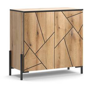 Sideboard Hatto 40524 Braun - Holzwerkstoff - 84 x 80 x 40 cm