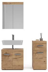 Badmöbel Set Luna 36775 Braun - Holzwerkstoff - 60 x 56 x 34 cm