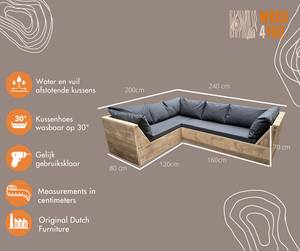 Lounge Set 6 200 x 240 cm