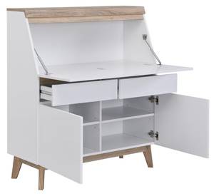 Bureau secrétaire RILESA Blanc - Bois manufacturé - 40 x 115 x 100 cm