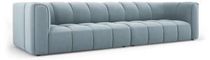 modulares Sofa SERENA 4 Sitzplätze Hellblau