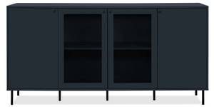 Sideboard Caracas 3530 Blau - Holzwerkstoff - 180 x 90 x 40 cm