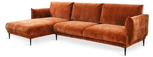 Ecksofa MADISON Stoff Dress Me Kupfer - Ecke davorstehend links