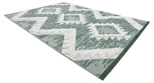 Tapis Eco Sizal Boho Moroc Diamants Vert - Textile - 175 x 1 x 270 cm