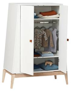 Armoire Luna Blanc - 103 x 138 x 52 cm