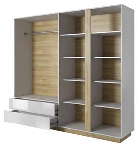 Armoire vitrine ARCADE SC97 2D Blanc