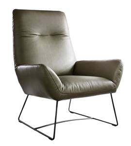 Fauteuil BISA Cuir Vert