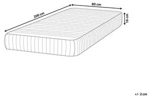 Matelas SNOOZY Largeur : 80 cm