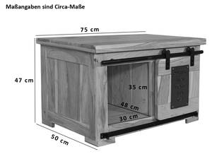 Lowboard LIBRO Braun - 75 x 47 cm