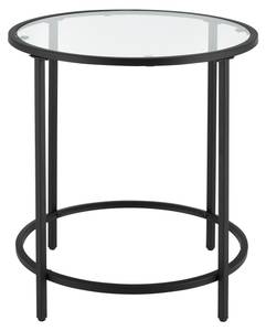 Table Basse Ähtäri Ronde Noir - Métal - 50 x 55 x 50 cm