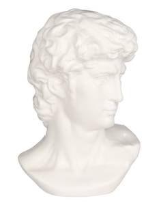 Skulptur Kopf Off white (18.5 x 16.5 x 28.5)