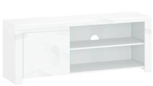 Lowboard Linola Weiß - Holzwerkstoff - 61 x 156 x 42 cm