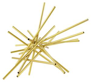 Sculpture moderne Daring Twist Doré - Métal - 45 x 33 x 28 cm