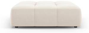 Pouf SERENA Hochglanz Beige