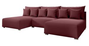 Schlafsofa ROMENO U-Form AI26 Rot