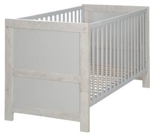 Set de chambre bébé Mila 2 pcs Gris - Bois manufacturé