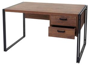 Schreibtisch A27 Braun - Holzwerkstoff - 122 x 76 x 73 cm