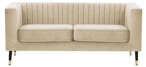 Zweisitzer-Sofa Slender Creme