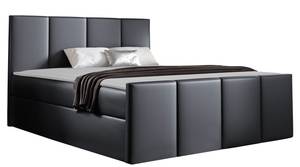 Boxspringbett Lars Anthrazit - Breite: 164 cm