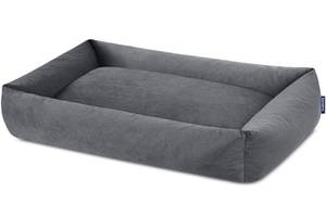 Hundebett CANINI Grau - 115 x 95 cm