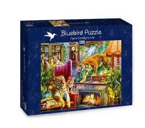 Puzzle Tiger erwachen zum Leben Papier - 27 x 6 x 40 cm