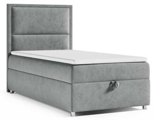 BOXSPRINGBETT mit Bettkasten Trinity K11 Grau - Tiefe: 70 cm