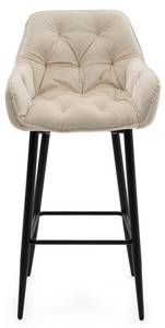 Barhocker SIENA Velour Beige