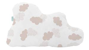 Clouds Coussin 60x40 cm Rose Rose foncé - Textile - 1 x 60 x 40 cm