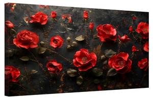 Bild Rose Blumen IX 70 x 50 x 70 cm
