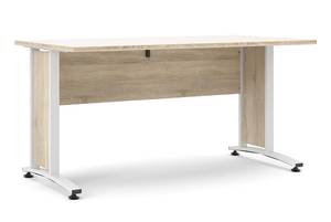 Schreibtisch Prisme C Braun - Holz teilmassiv - 150 x 74 x 80 cm
