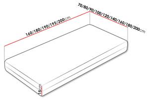 Schaumstoffmatratze Zeus 15 Breite: 70 cm