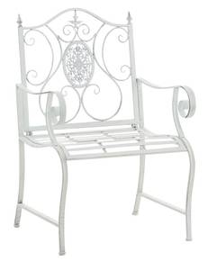 Chaises de jardin Punjab Blanc - Métal - 62 x 94 x 53 cm